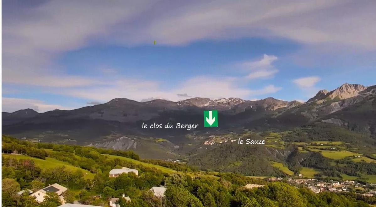 Le Clos Du Berger Le Sauze Kültér fotó