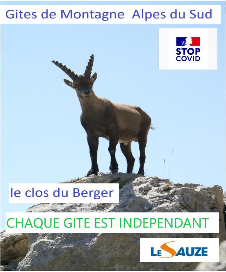 Le Clos Du Berger Le Sauze Kültér fotó