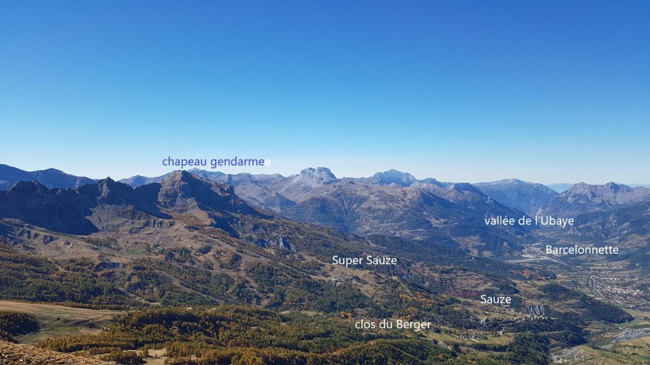 Le Clos Du Berger Le Sauze Kültér fotó