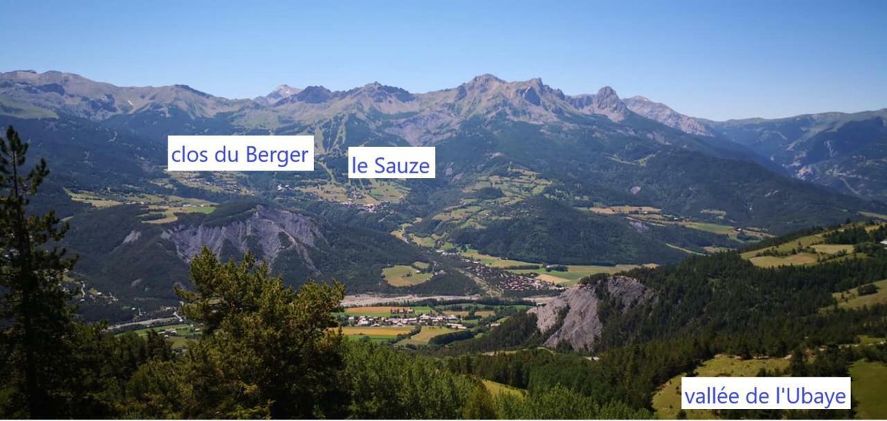 Le Clos Du Berger Le Sauze Kültér fotó