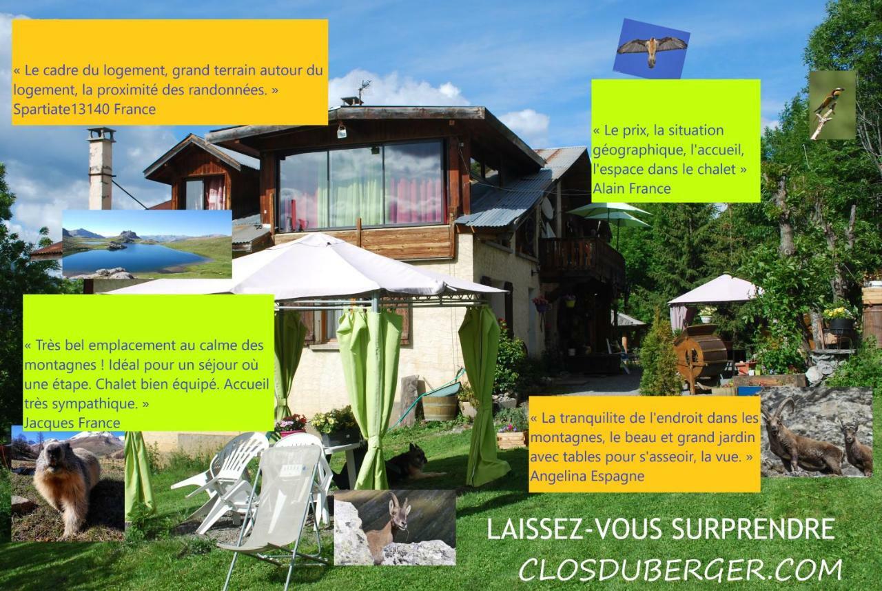 Le Clos Du Berger Le Sauze Kültér fotó